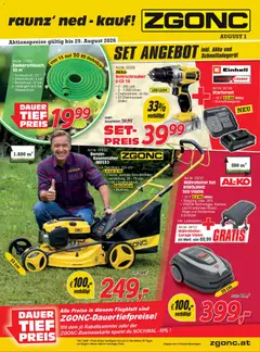 Zgonc August I 2026 ab 01.08.2026 gültig