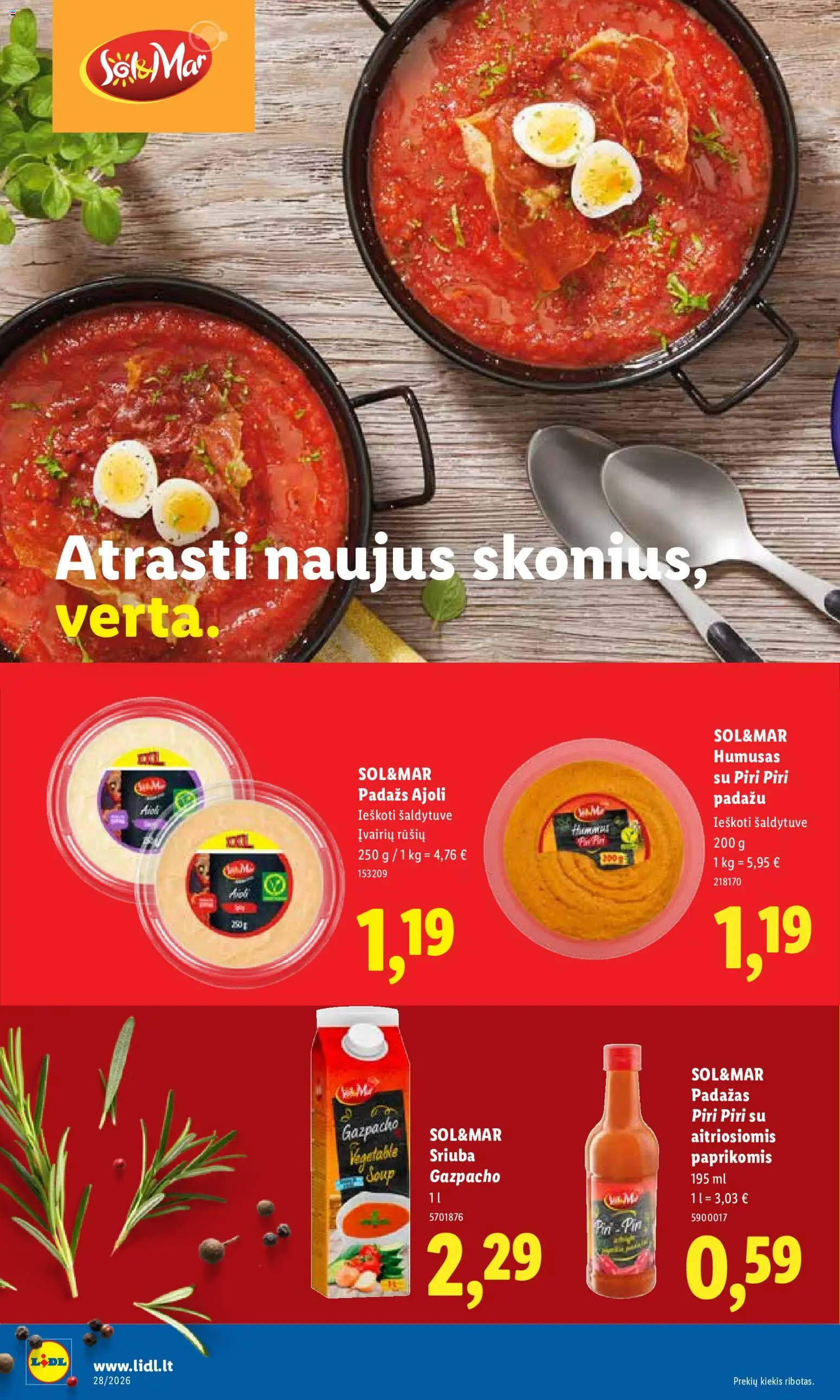 LIDL akcijos nuo 2026.07.06 | Puslapis: 28