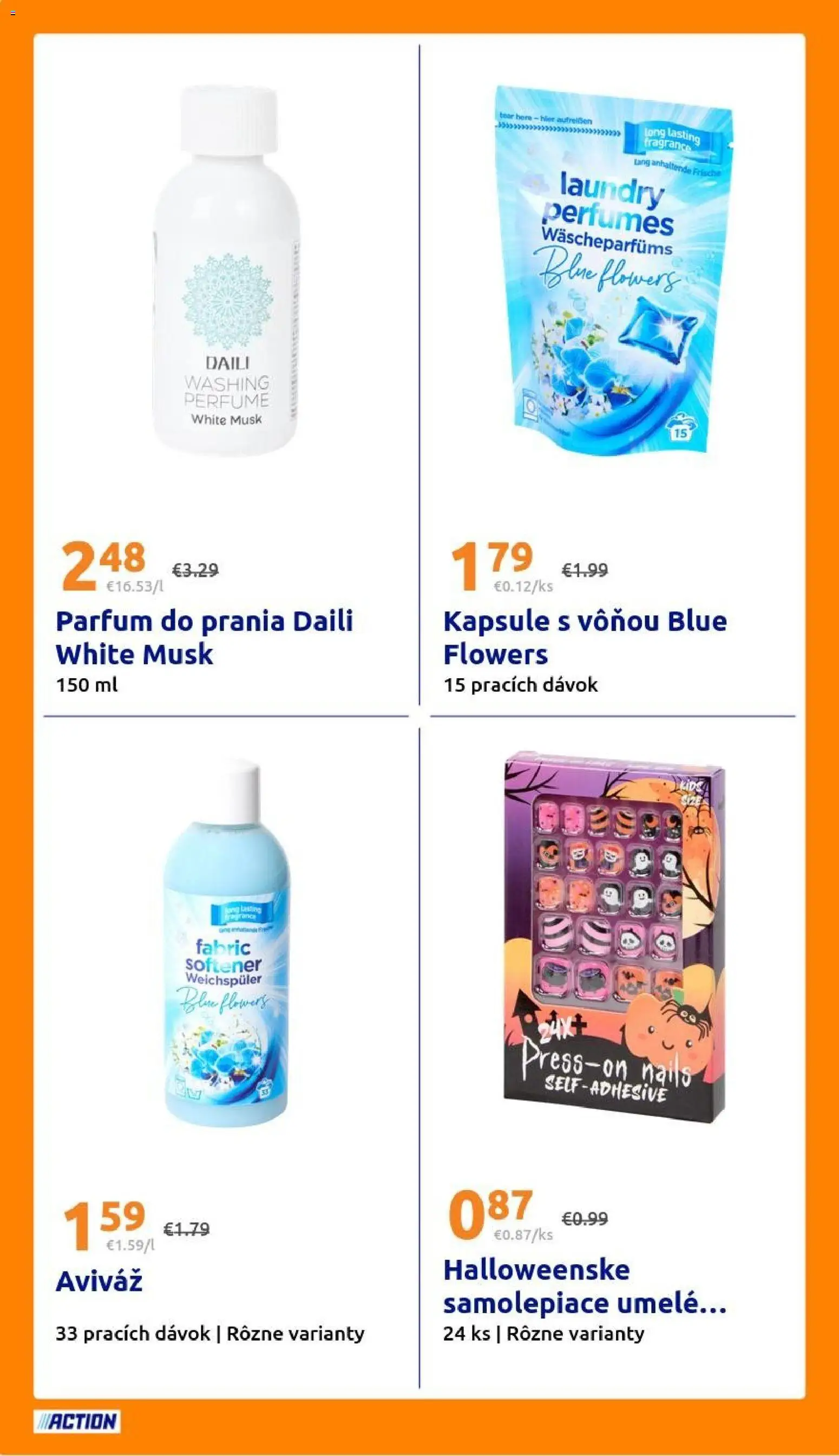 Nové Action akcie – leták je platný od 07.10.2026 | Strana: 28 | Produkty: Aviváž, Kapsule