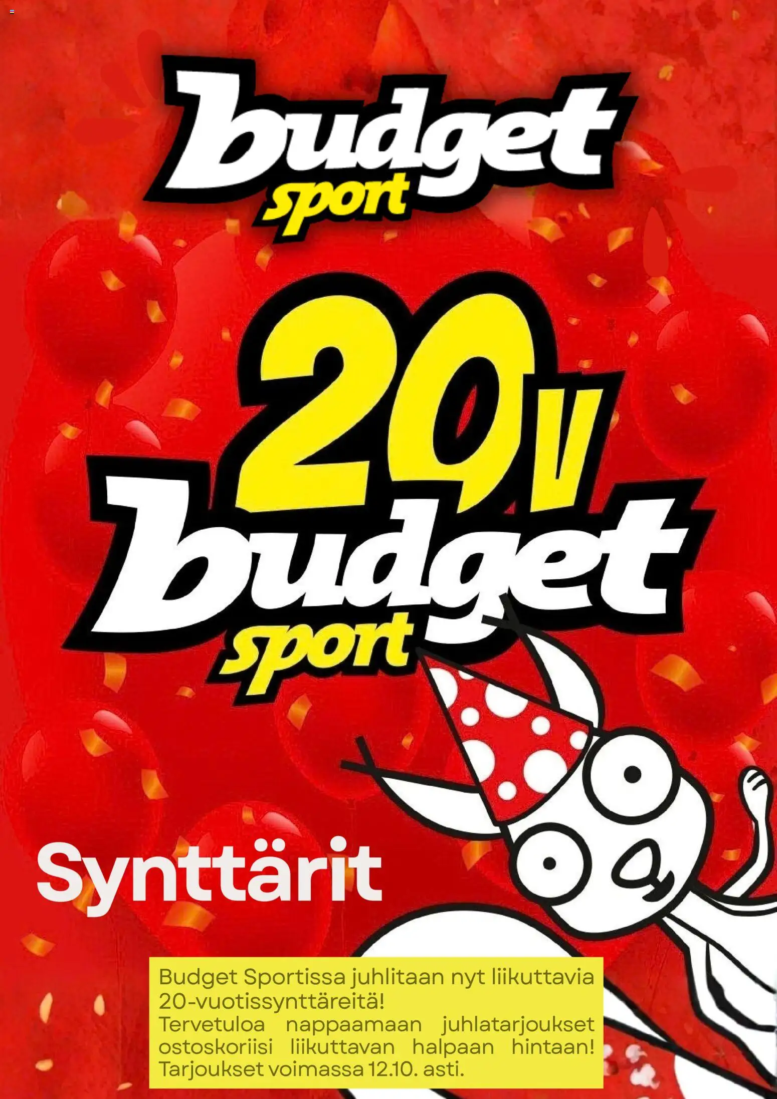 Budget Sport tarjoukset – voimassa 06/10/2026 alkaen | Sivu: 1