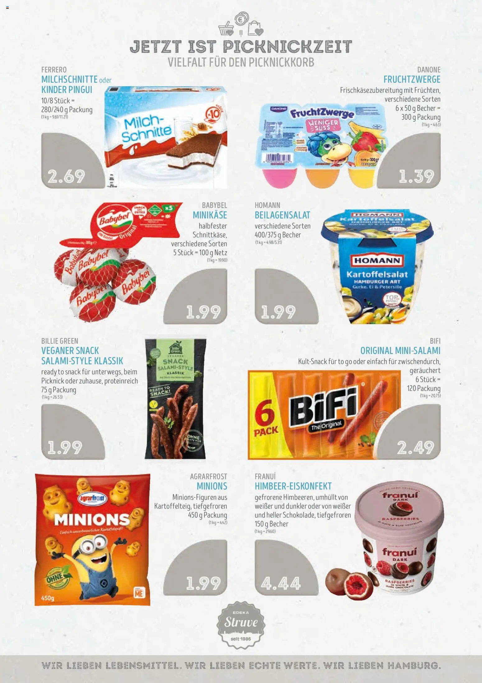 Edeka Struve Prospekt 	 – gültig ab 26.05.2026 | Seite: 10 | Produkte: Milch, Fruchtzwerge, Petersilie, Babybel