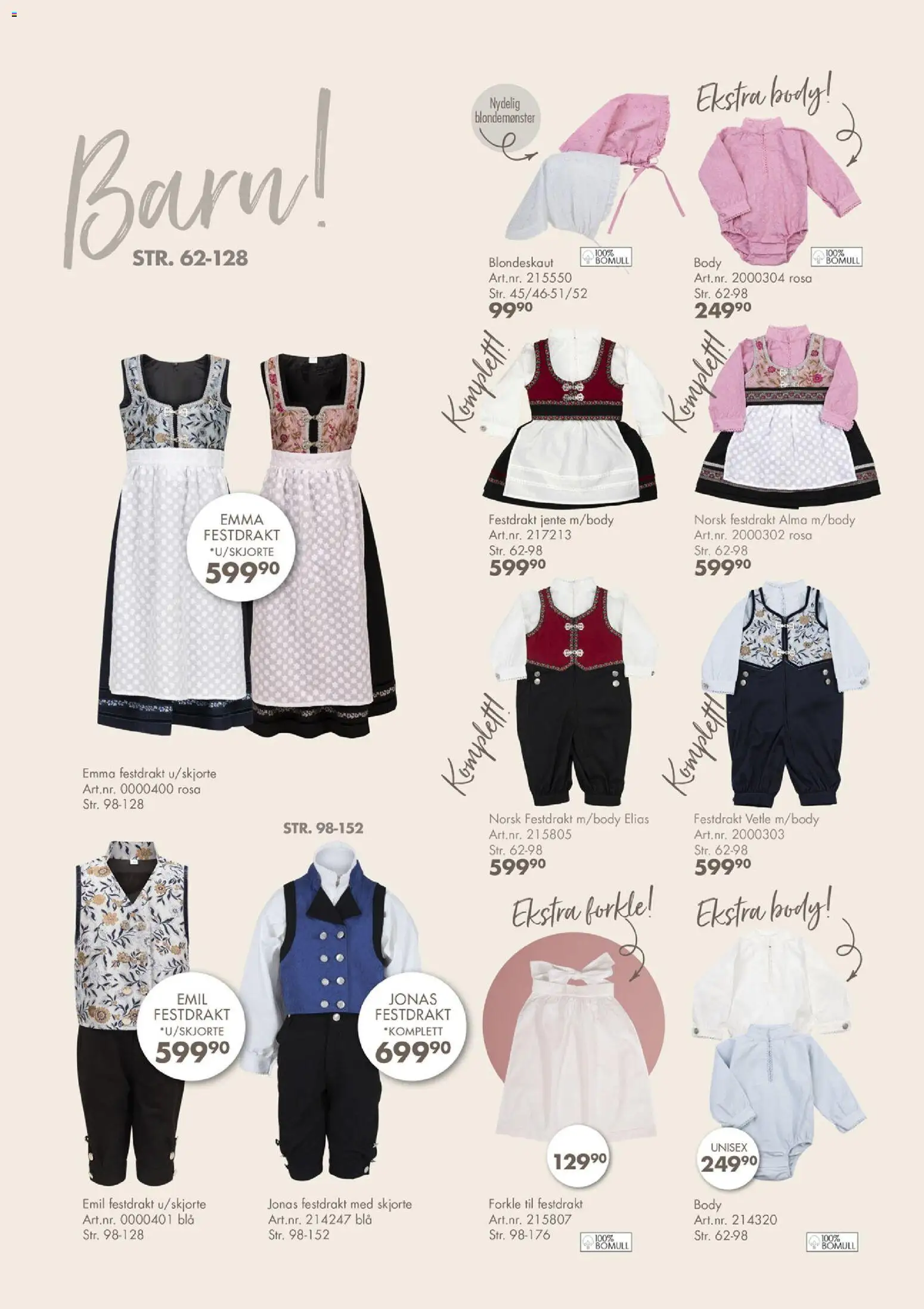 {H1} | Side: 30 | Produkter: Nuisette, Body, Skjorte