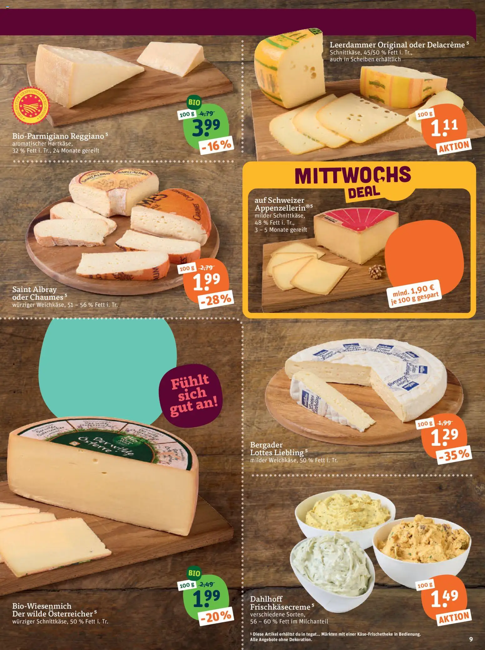 Tegut Prospekt – gültig ab 20.07.2026 | Seite: 11 | Produkte: Leerdammer