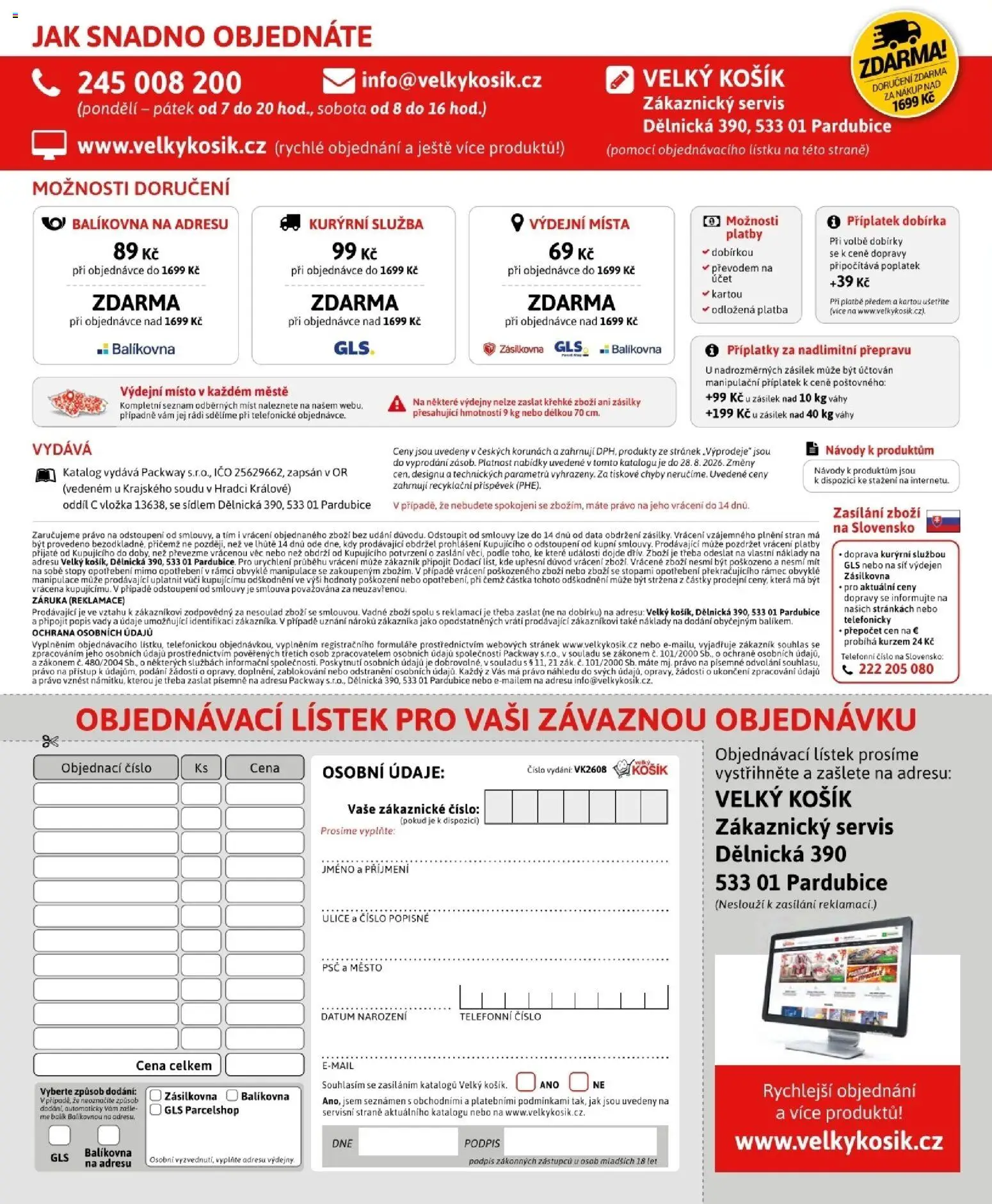Velký Košík katalog srpen 2026 od 01.08.2026 | Strana: 70 | Produkty: Síť, Košík