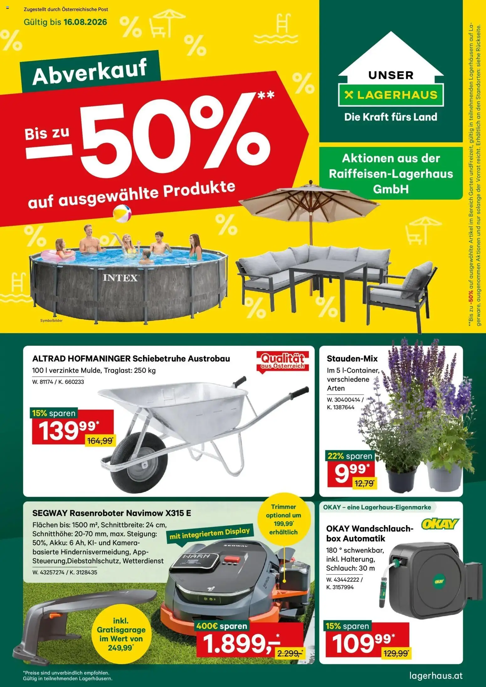 Lagerhaus - Wochen Angebote gültig ab 03.08.2026 | Seite: 1 | Produkte: Kamera, Box