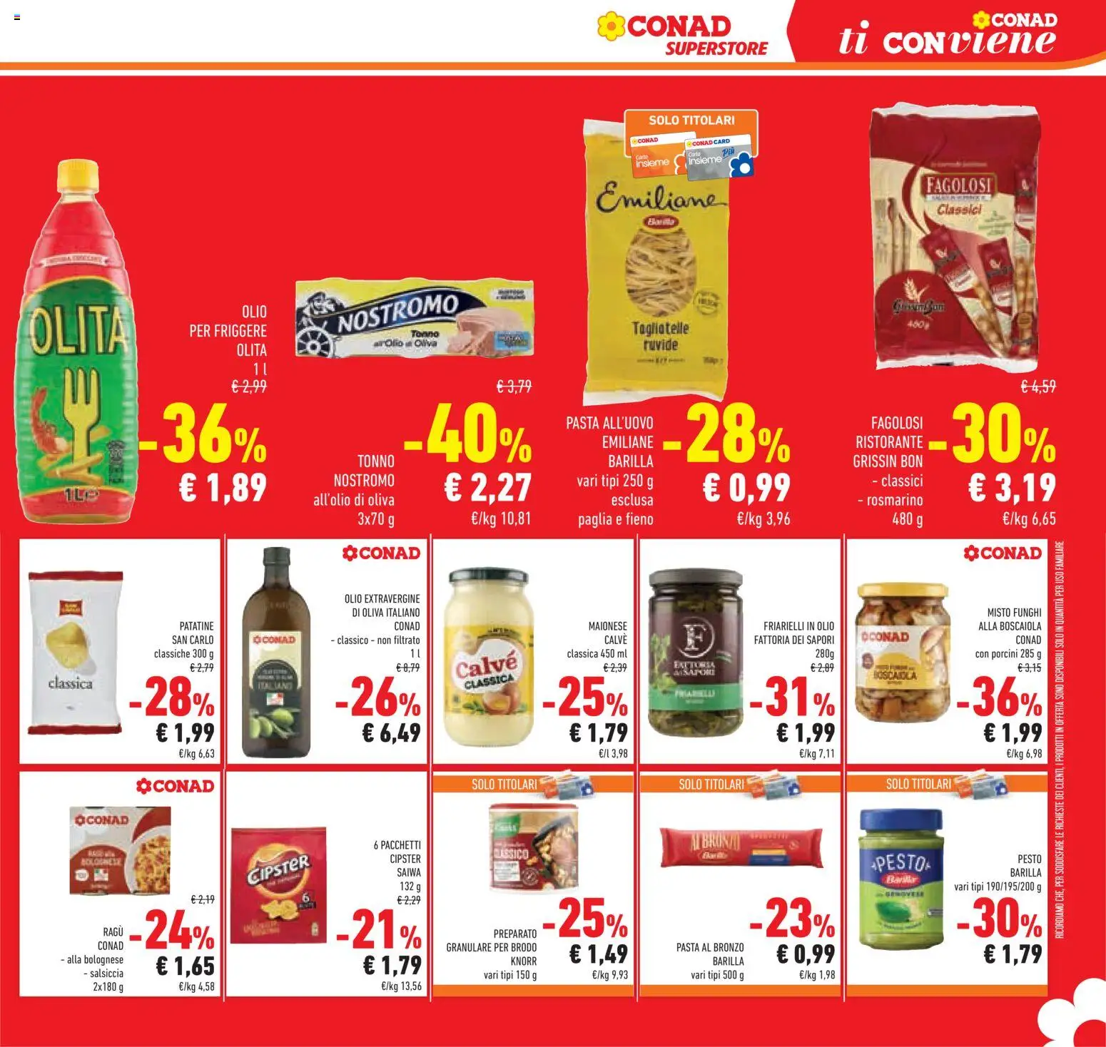 Volantino Conad del 07/10/2026 | Pagina: 33