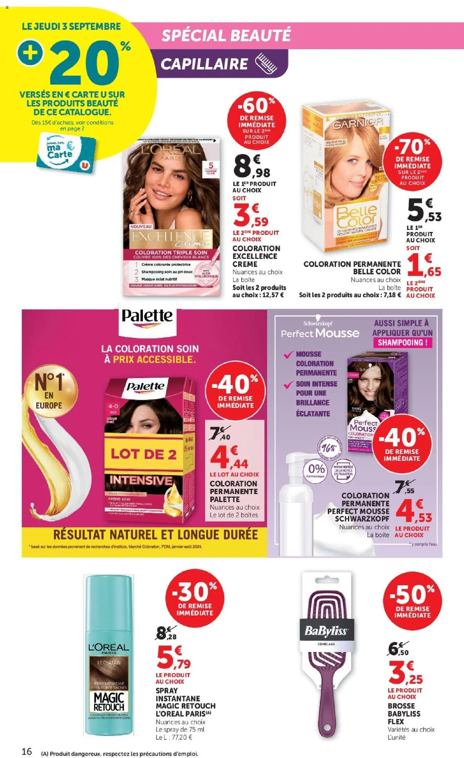 {H1} | Page: 16 | Produits: Base, Produits beauté, Masque, Schwarzkopf