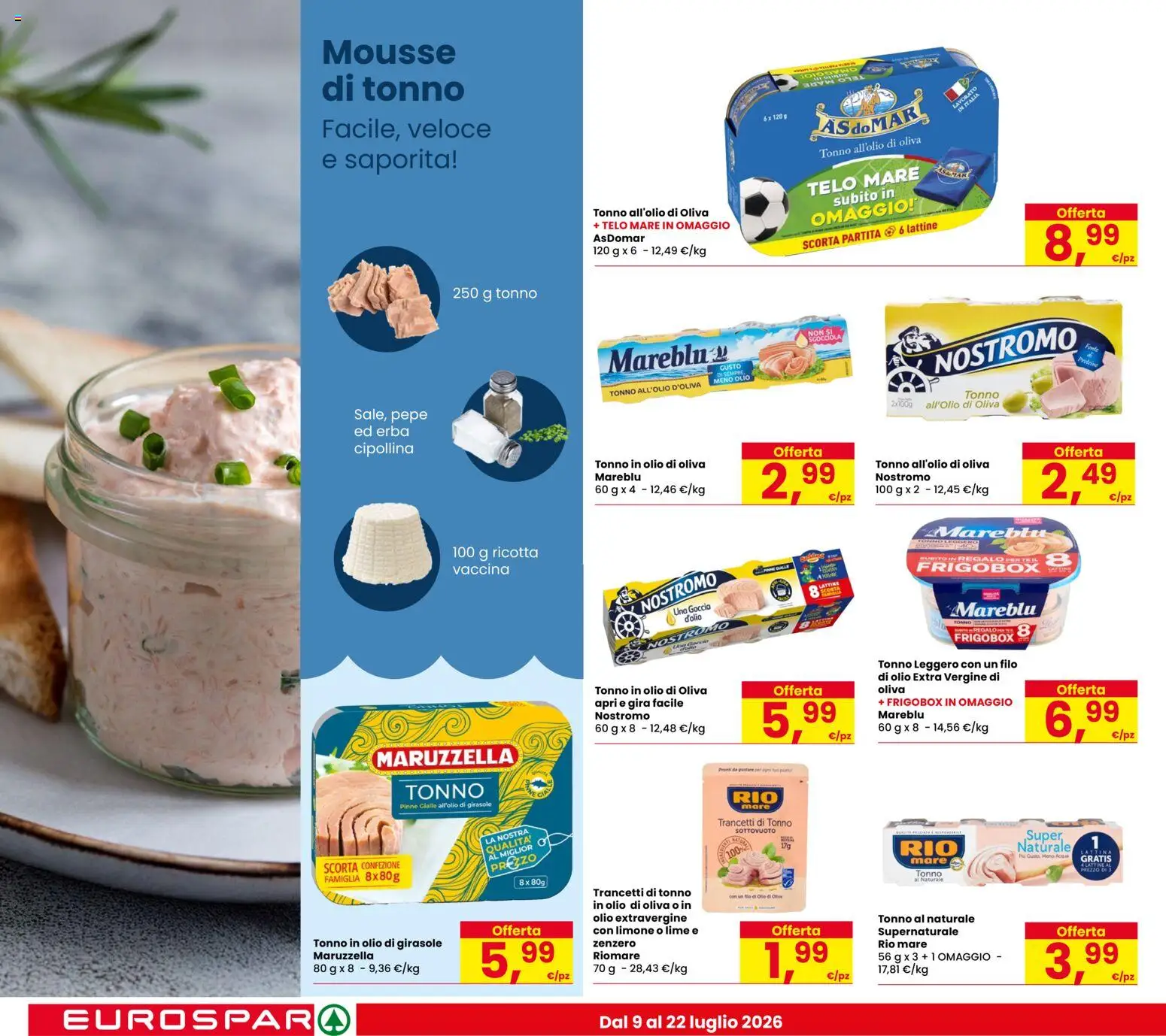Volantino Eurospar del 09/07/2026 | Pagina: 8