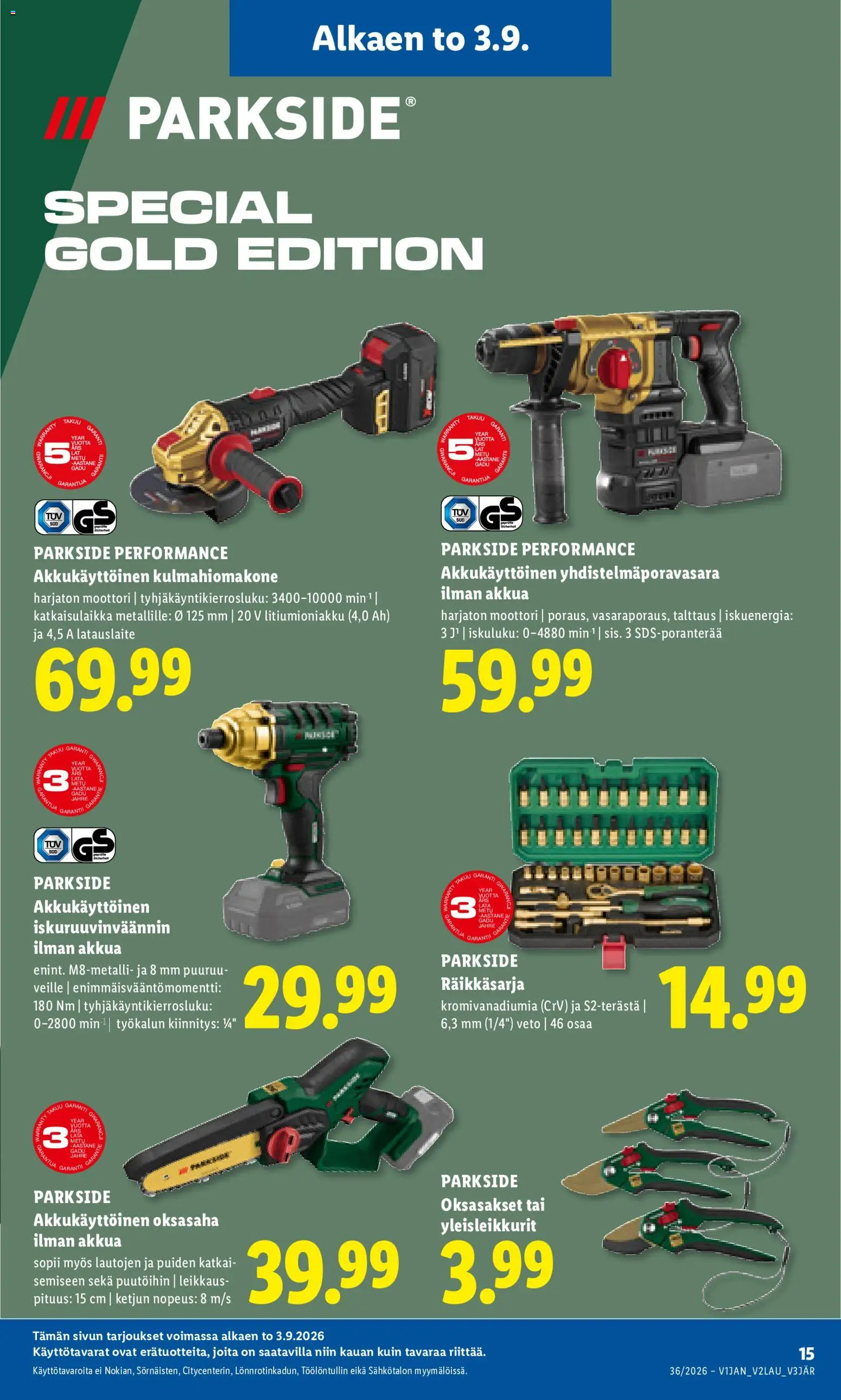 Lidl tarjoukset – voimassa 03/09/2026 alkaen | Sivu: 17