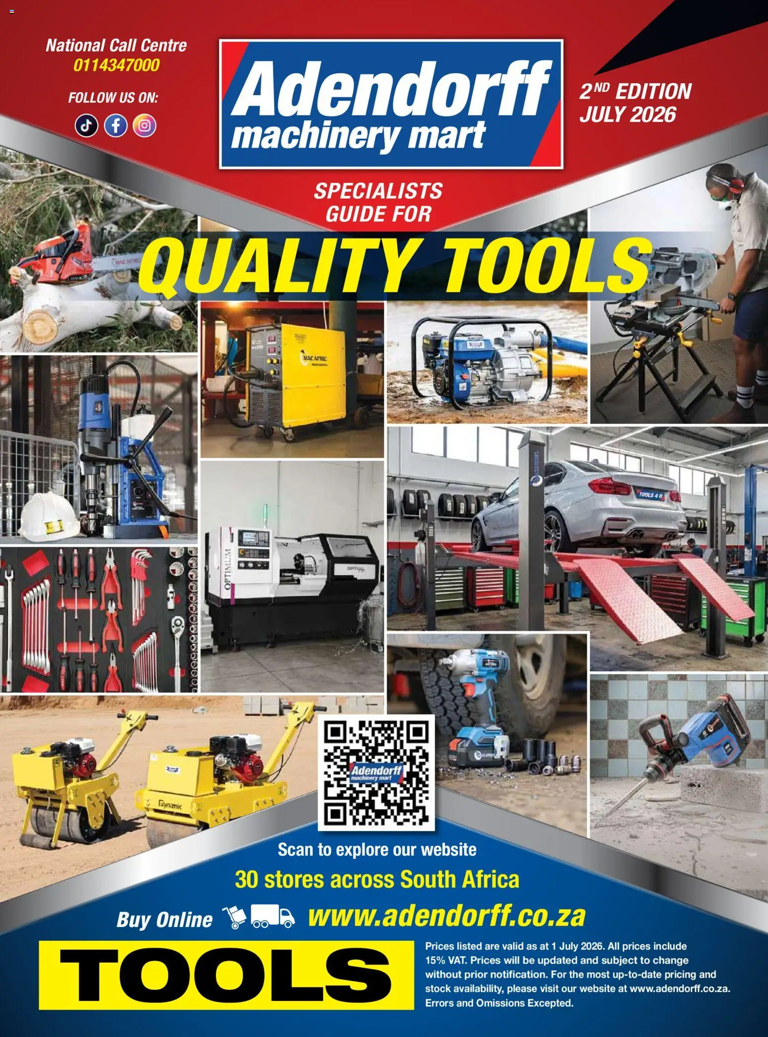 New Adendorff catalogue – valid from 01/07/2026 | Page: 1 | Products: Stock