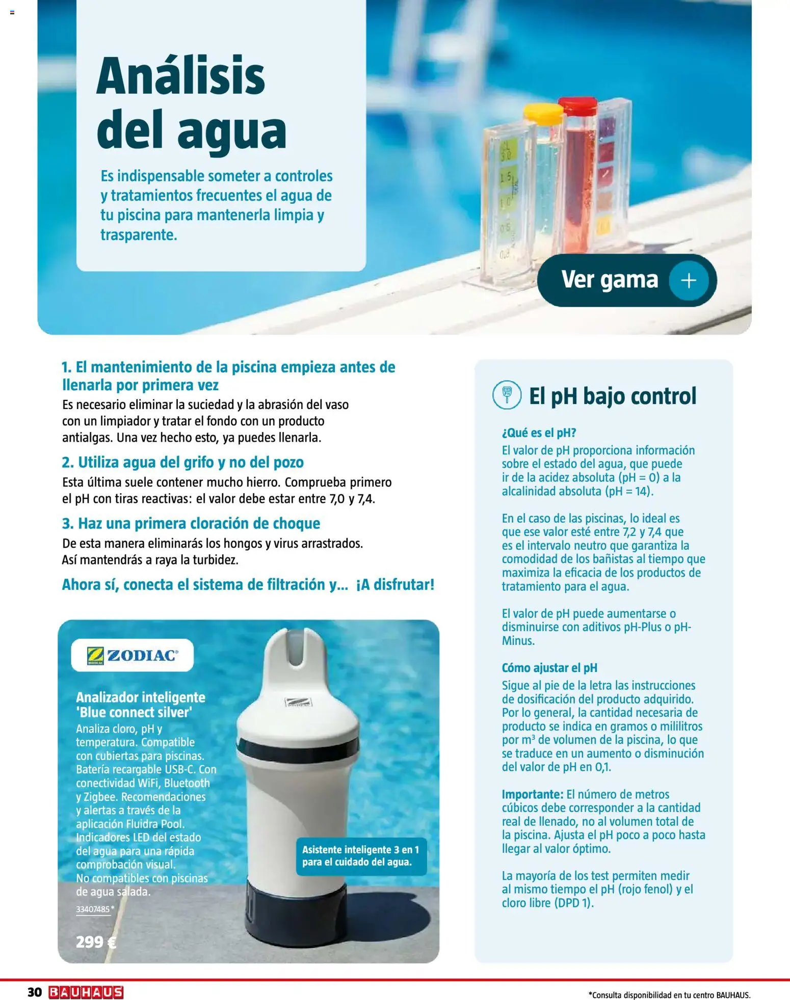 Bauhaus Piscinas 2026 │ válido desde el 01.06.2026 | Página: 30 | Productos: Batería