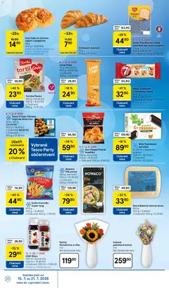 Náhled letáku Tesco leták - Hypermarket od 15.07.2026 | Strana: 20 | Produkty: Listové těsto, Nowaco file, Tortilla, Těsto