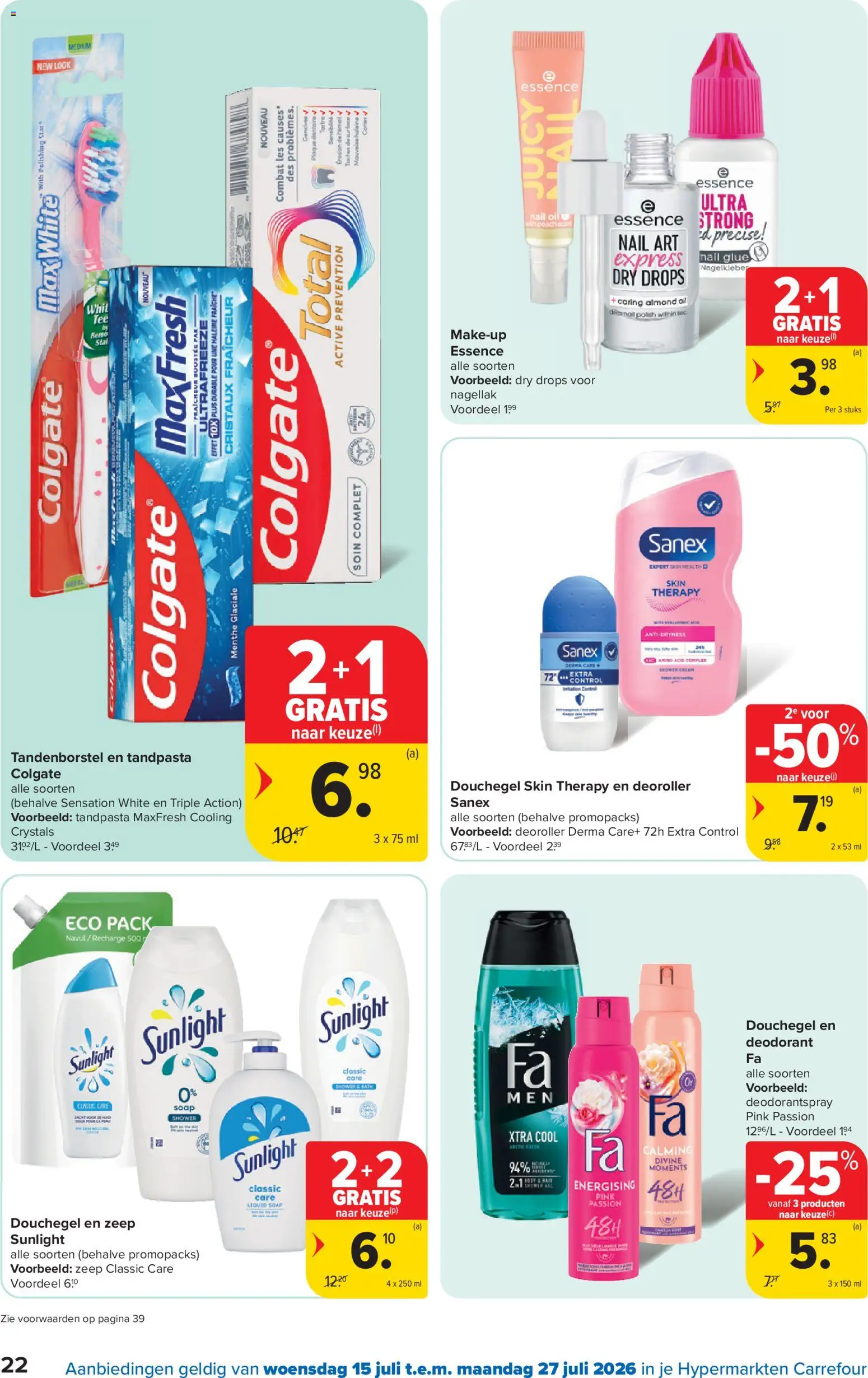 {H1} | Pagina: 22 | Producten: Nagellak, Deodorant, Tandpasta, Tandenborstel