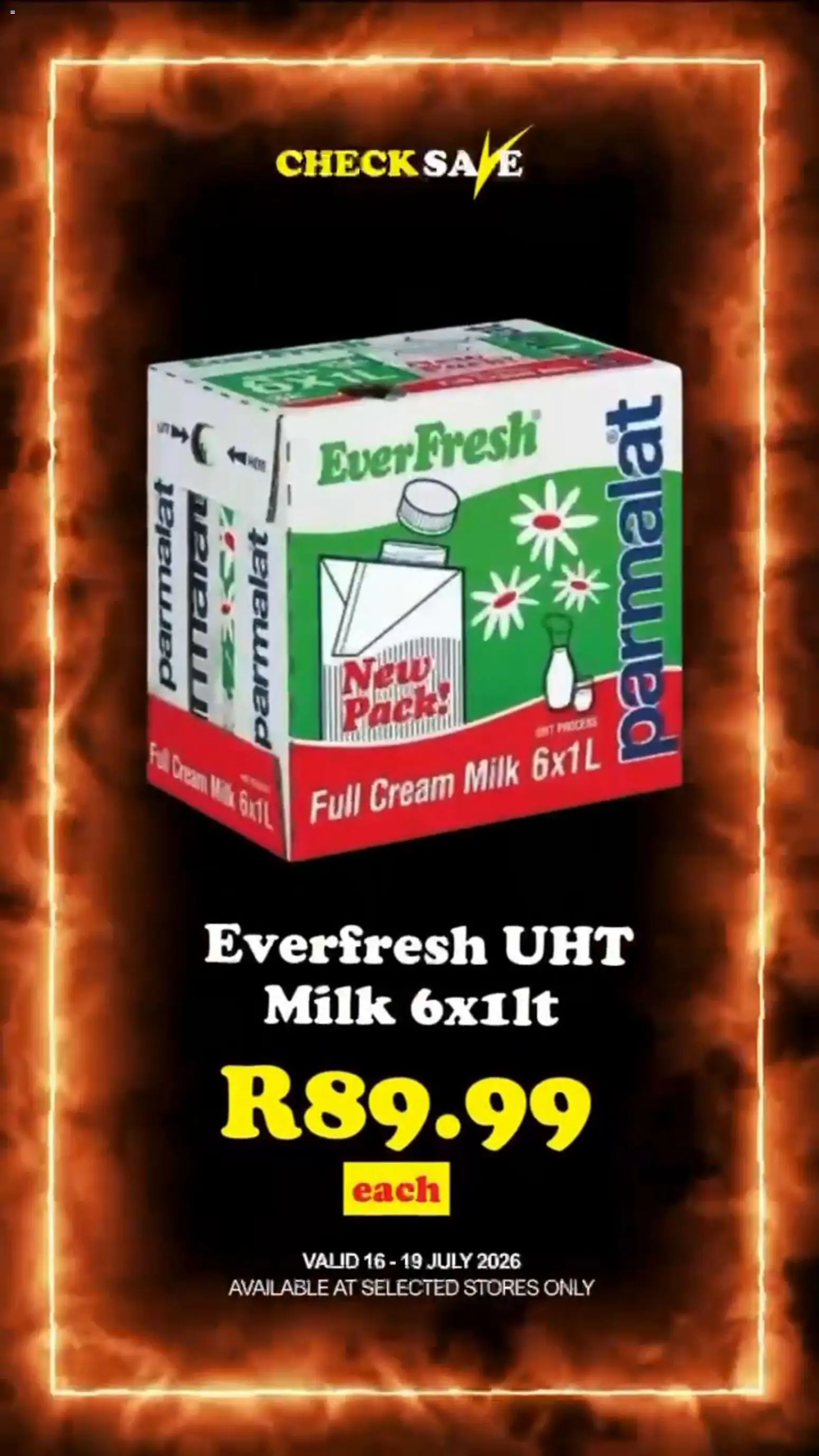 New Check Save catalogue – valid from 16/07/2026 | Page: 3 | Products: Milk, Cream