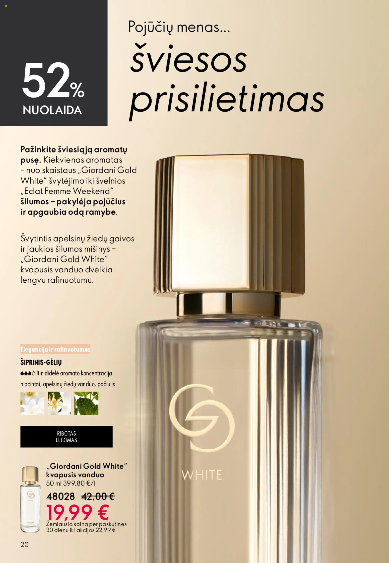 Oriflame akcijos nuo 22.04.2026 | Puslapis: 20