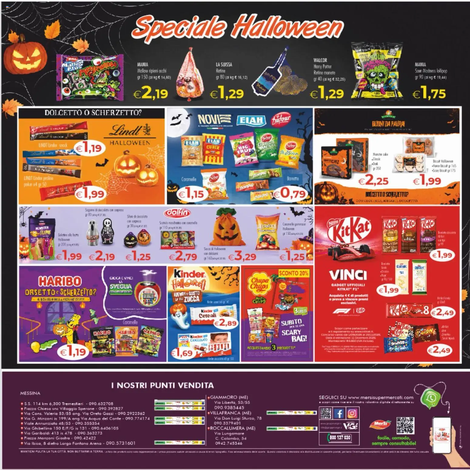 Volantino MerSi Supermercati del 21/10/2026 | Pagina: 16 | Prodotti: Cereali, Acqua, Zucca, Data
