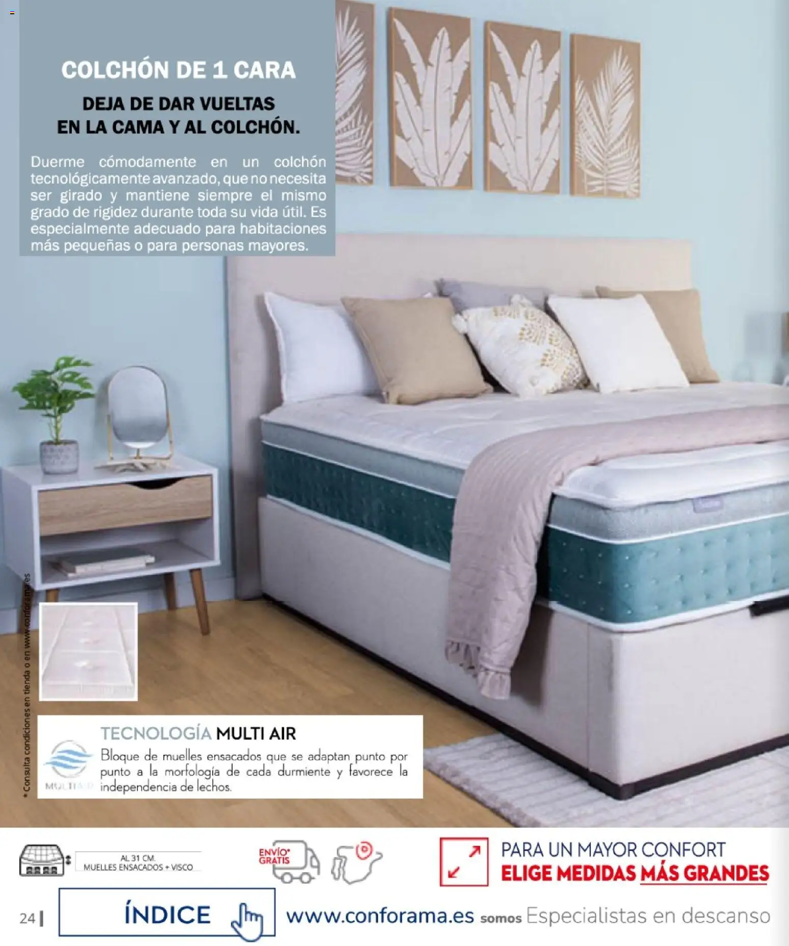 Conforama Camitis │ válido desde el 06/08/2026 | Página: 24 | Productos: Colchon, Cama