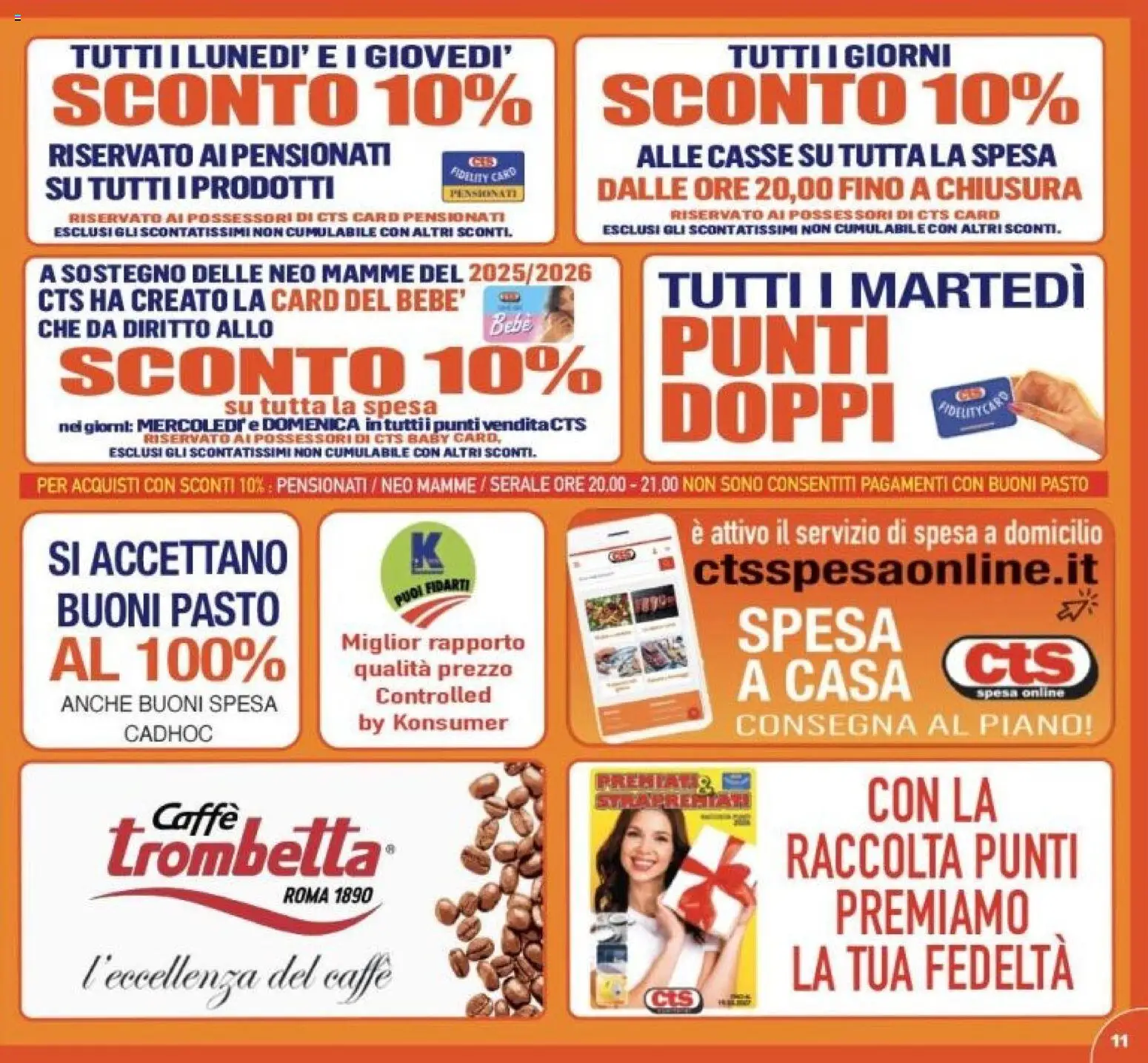 Volantino CTS del 23/09/2026 | Pagina: 11 | Prodotti: Caffè