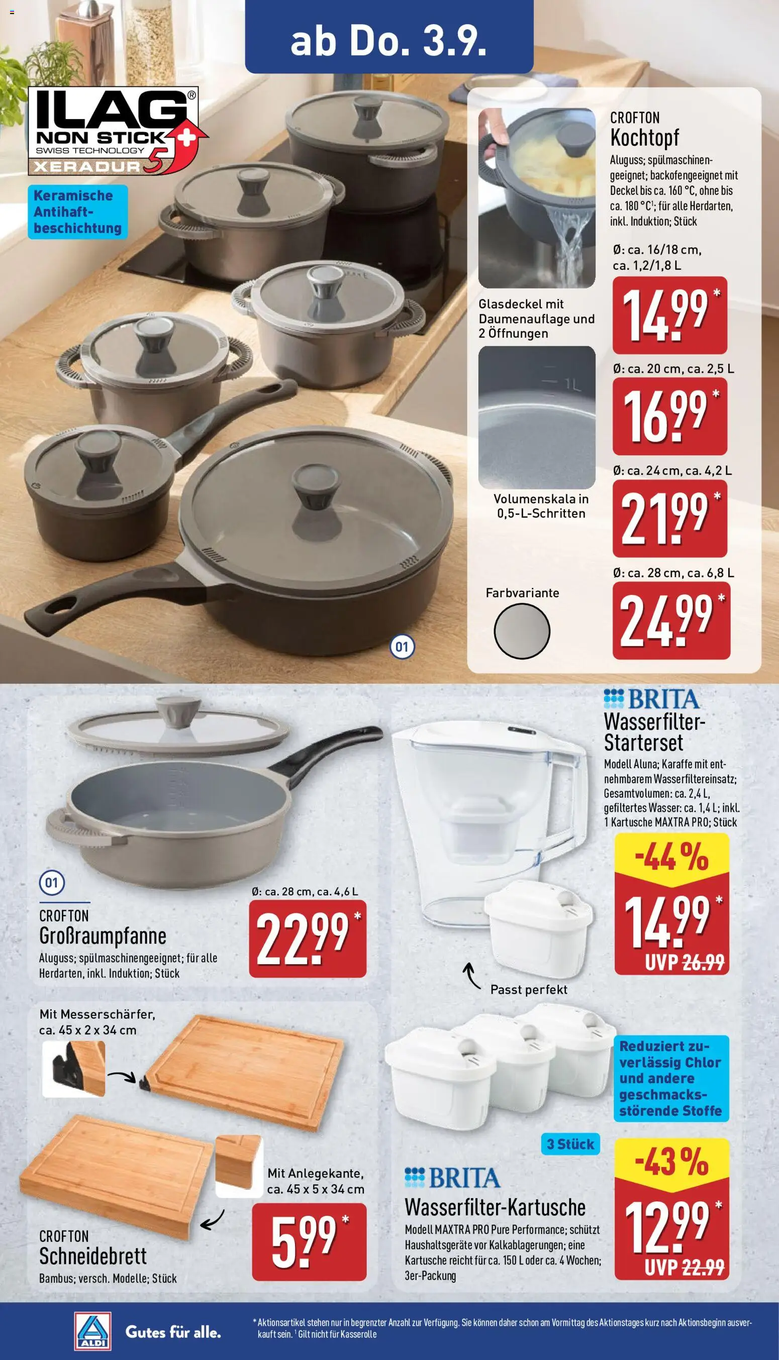 Aldi Prospekt – gültig ab 31.08.2026 | Seite: 10 | Produkte: Wasser