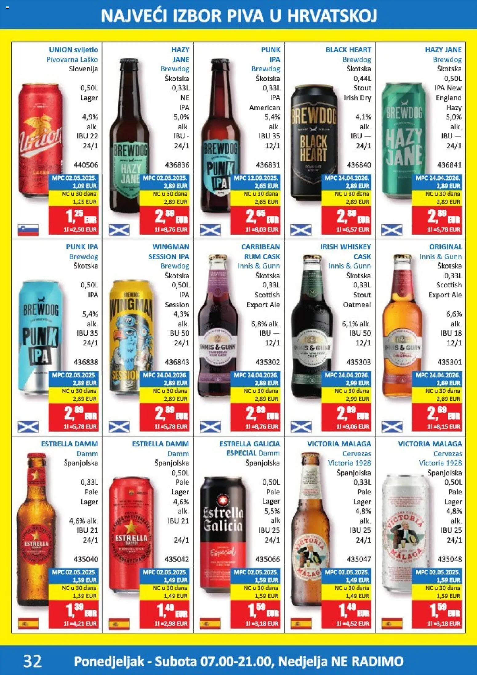 Vrutak katalog | vrijedi od 01.06.2026 | Stranica: 32 | Proizvodi: Laško, Rum