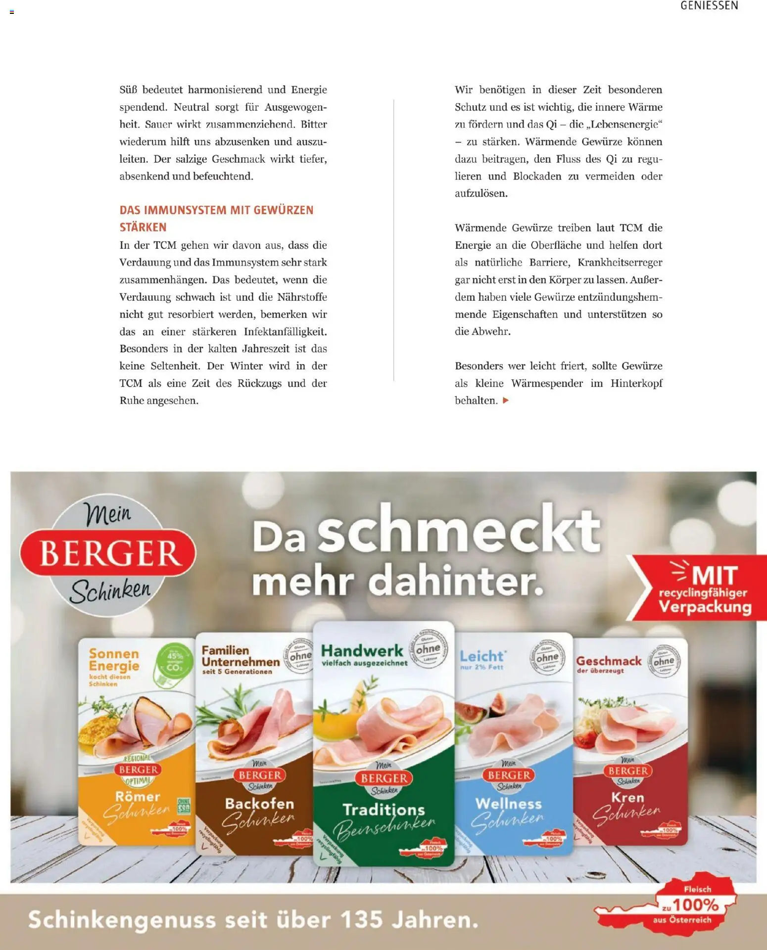 Sutterlüty B’sundrig Magazine gültig ab 17.11.2025 | Seite: 96 | Produkte: Gewürze, Schinken