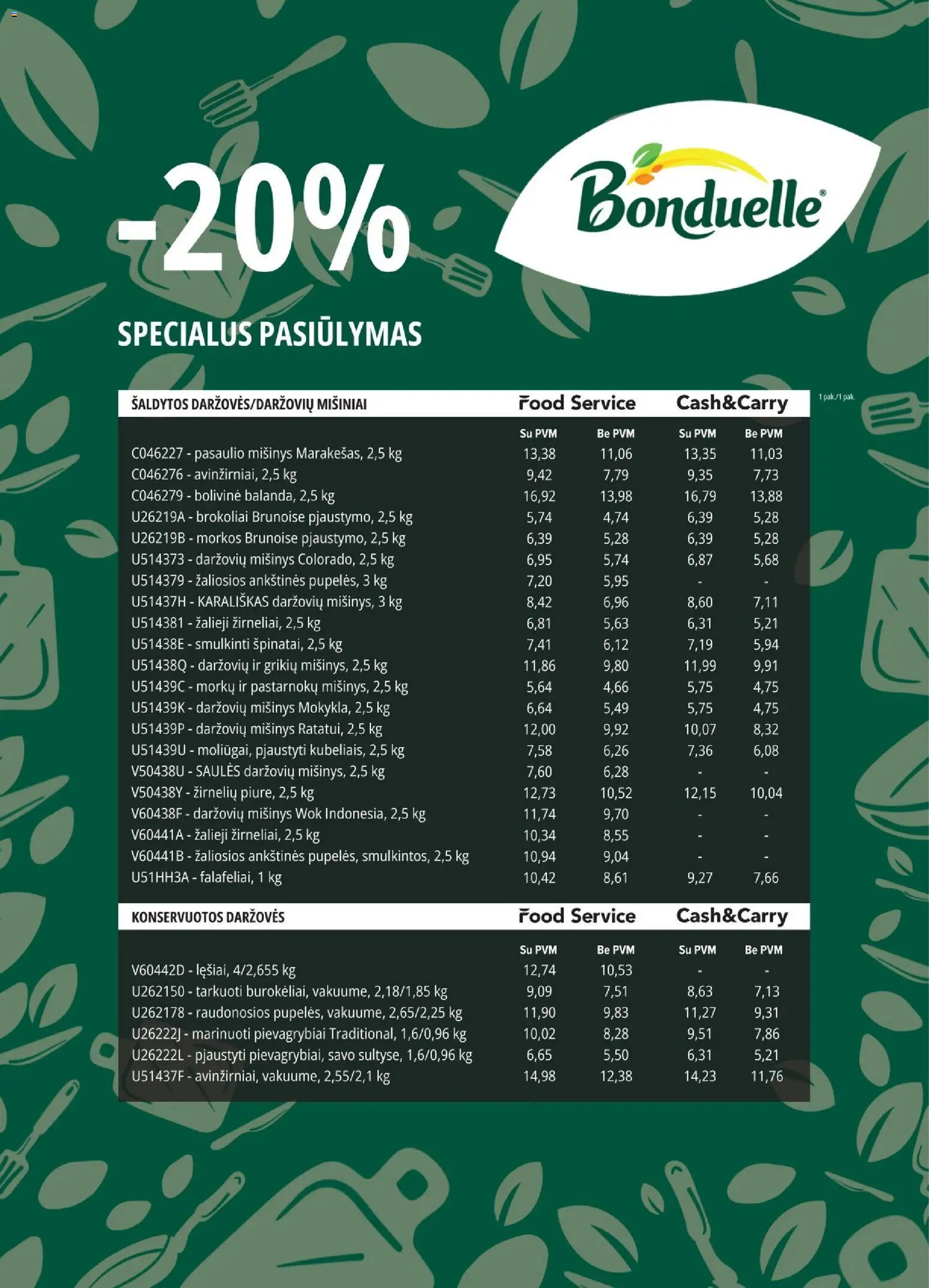 ePromo akcijos nuo 2026.03.01 | Puslapis: 9 | Prekių: Pievagrybiai, Morkos
