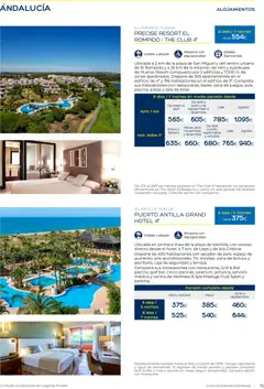 Vista previa Viajes El Corte Inglés Club de Vacaciones válido desde el 01/02/2026 | Página: 15 | Productos: Mesa, Caja, Espejo