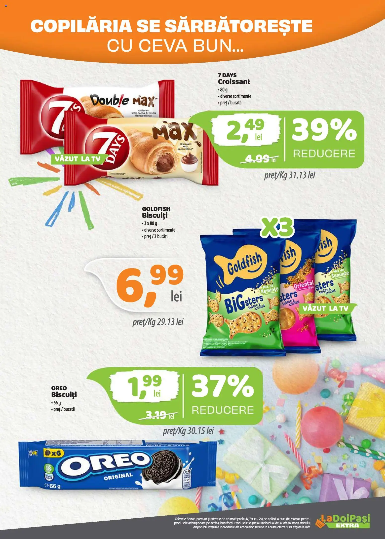 Noul catalog LaDoiPași – valabil de la 01.06.2026 | Pagină: 4 | Produse: Semințe, Biscuiți