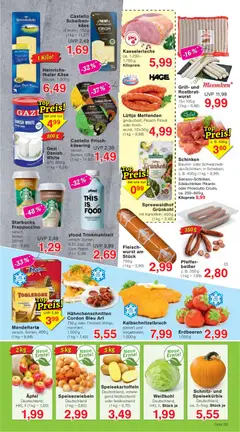 Wiglo Wunderland Prospekt ab 05.10.2026 gültig | Seite: 3 | Produkte: Käse, Starbucks, Schinken, Fleisch