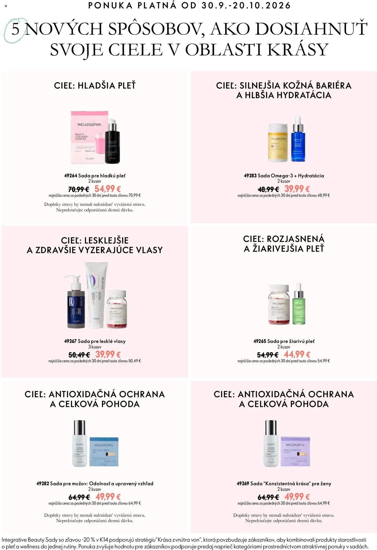 Nové Oriflame akcie – leták je platný od 30.09.2026 | Strana: 4