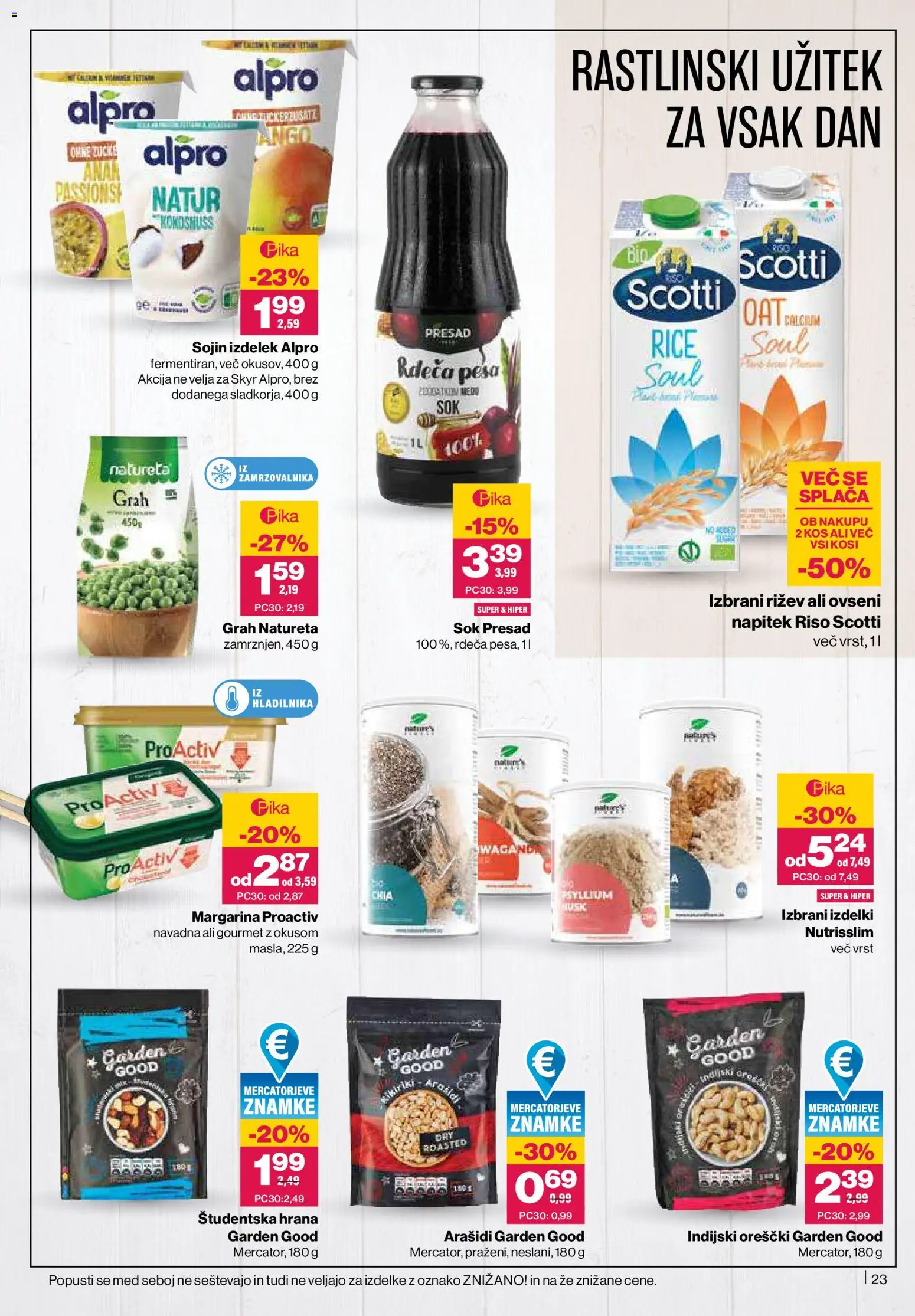 Novi Mercator katalog ponudbe – veljaven od 14.05.2026 | Stran: 23