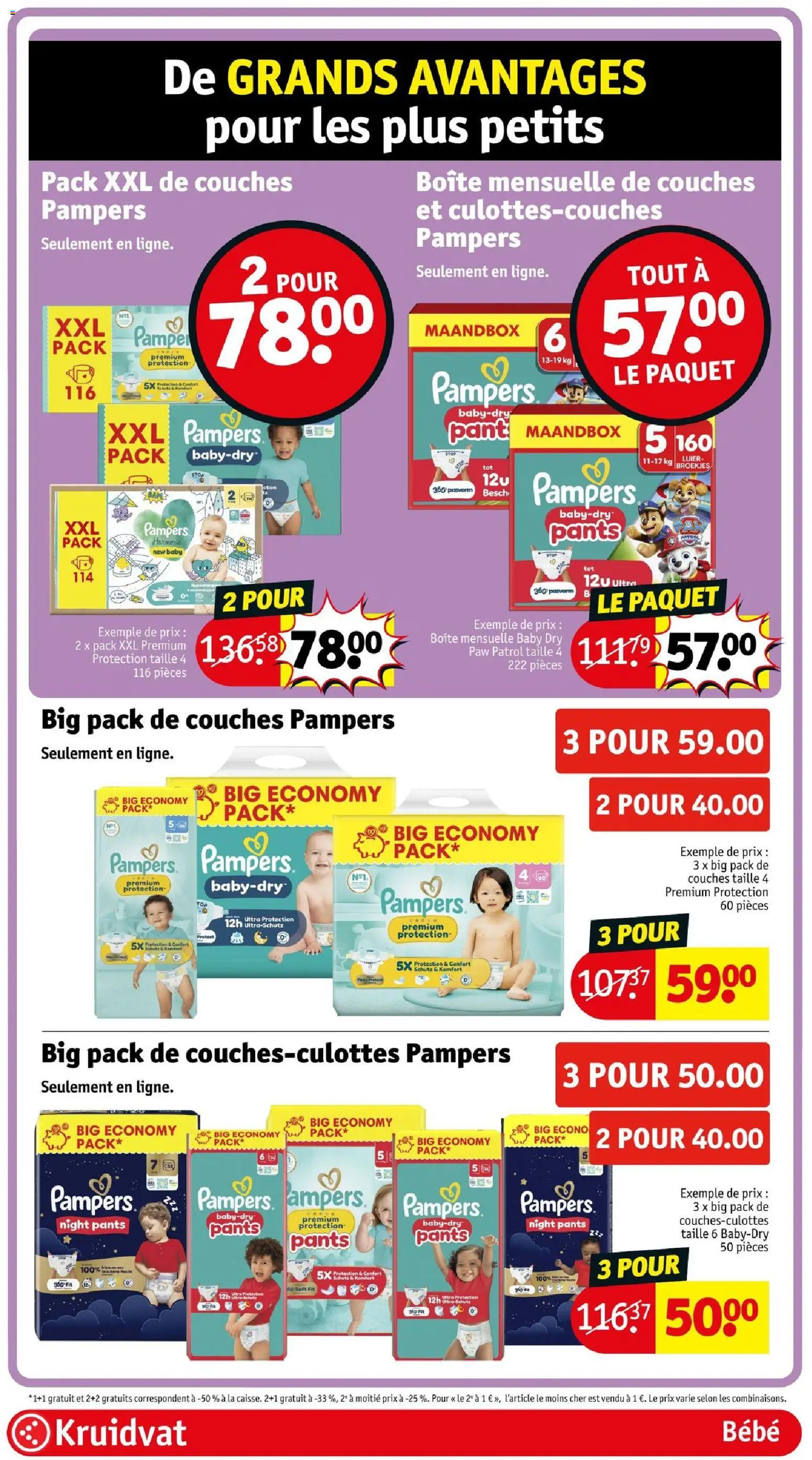{H1} | Pagina: 61 | Producten: Pampers, La