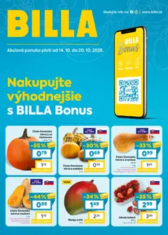 Billa leták platný od 14.10.2026