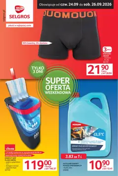 Pogląd oferty "Selgros cash&carry gazetka - Oferta weekendowa" - ważna od 24.09.2026