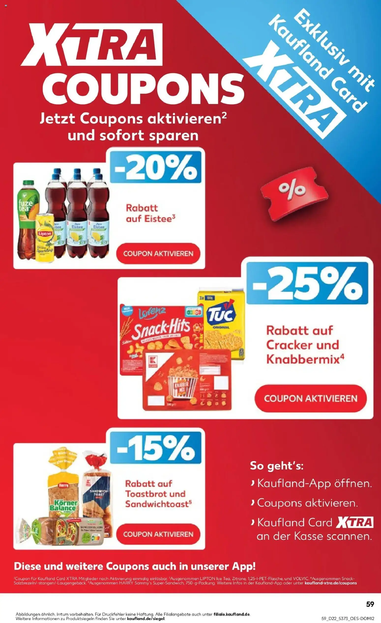 Kaufland Prospekt Flensburg – gültig ab 26.05.2026 | Seite: 64 | Produkte: Fuze tea, Toast, Toastbrot