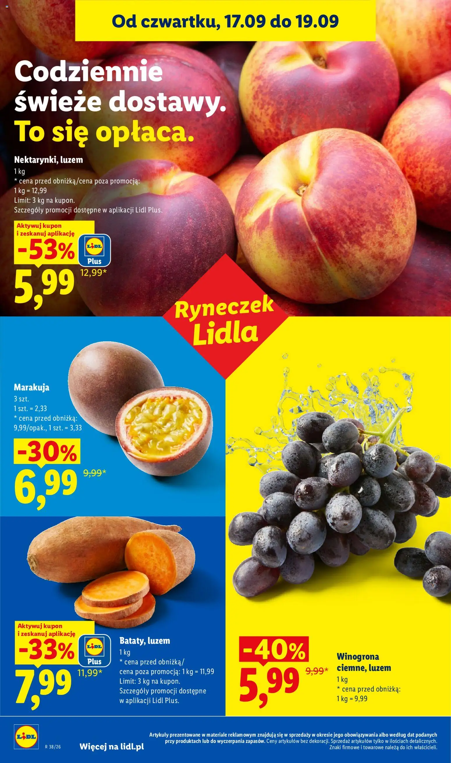 Lidl Polsko leták od 17.09.2026 | Strana: 44 | Produkty: Marakuja