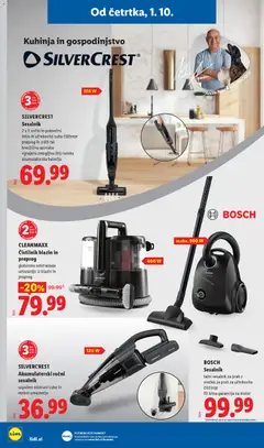 Lidl katalog akcije – veljaven od 01.10.2026 | Stran: 32 | Izdelki: Baterija, Kuhinja, Sesalnik