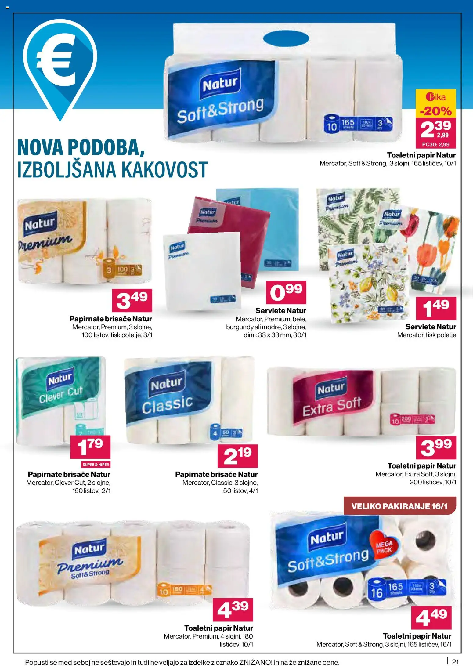 Novi Mercator katalog ponudbe – veljaven od 02.07.2026 | Stran: 21