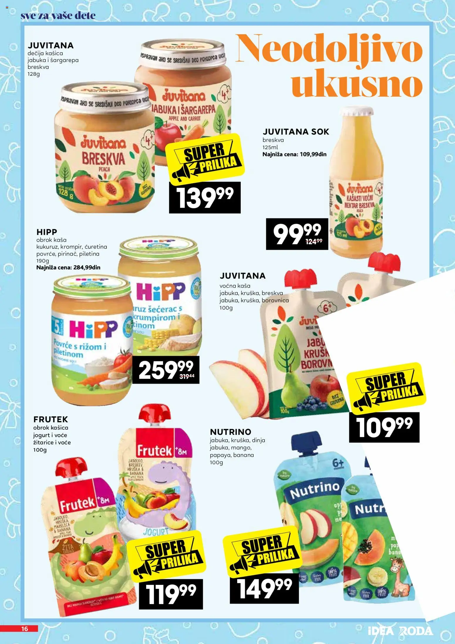 Roda katalog - važi od 11.06.2026 | Strana: 16 | Proizvode: Banana, Žitarice, Jogurt, Piletina