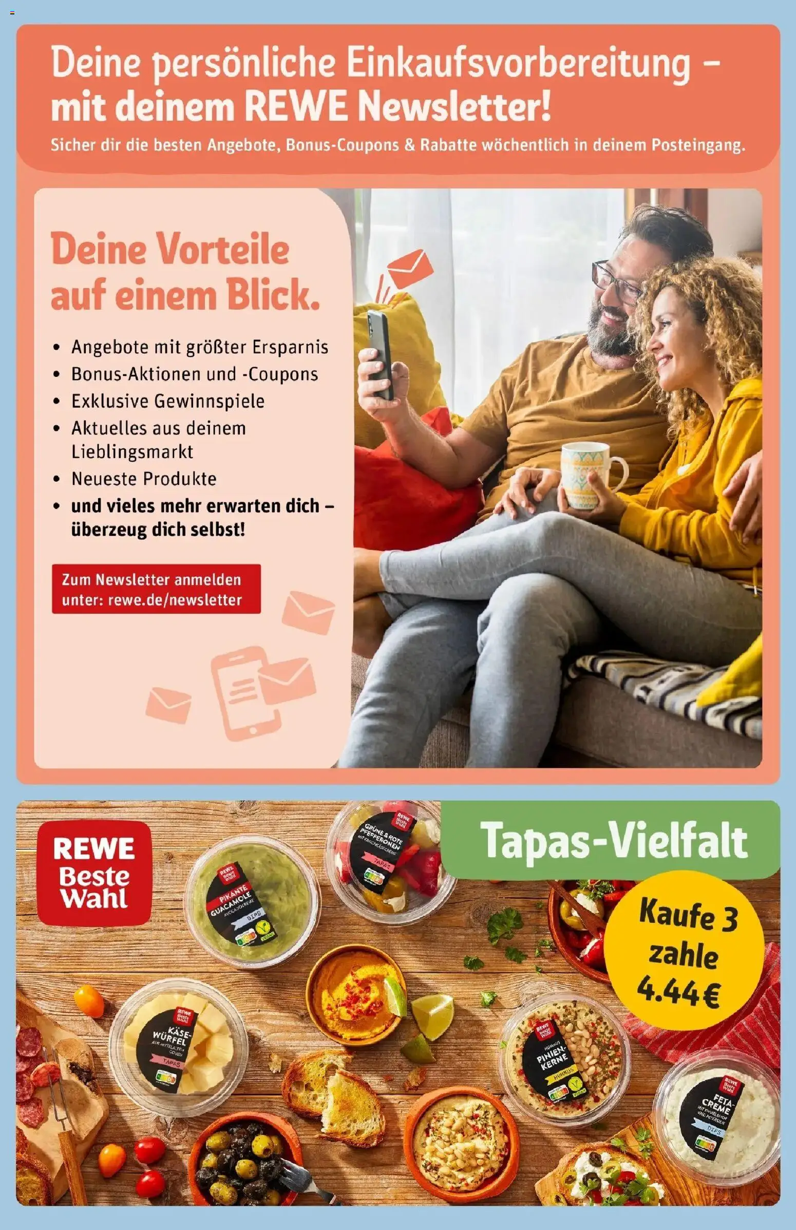 REWE Prospekt ab 31.08.2026 zum Blättern » Angebote | Seite: 16 | Produkte: Feta, Gouda, Creme, Hummus