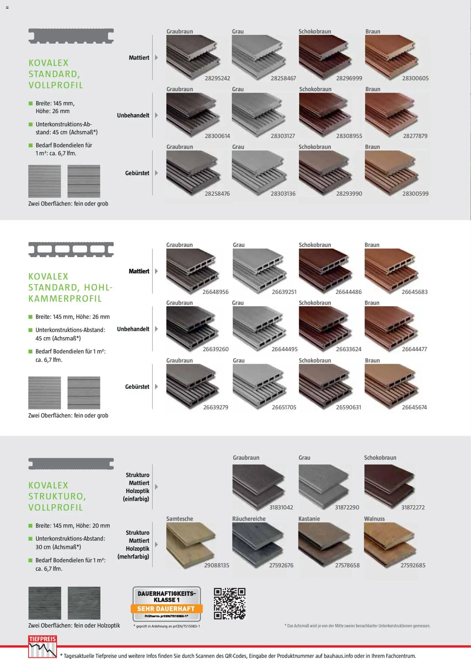 Bauhaus Gartenbaumaterialien 2026 – gültig ab 02.03.2026 | Seite: 186