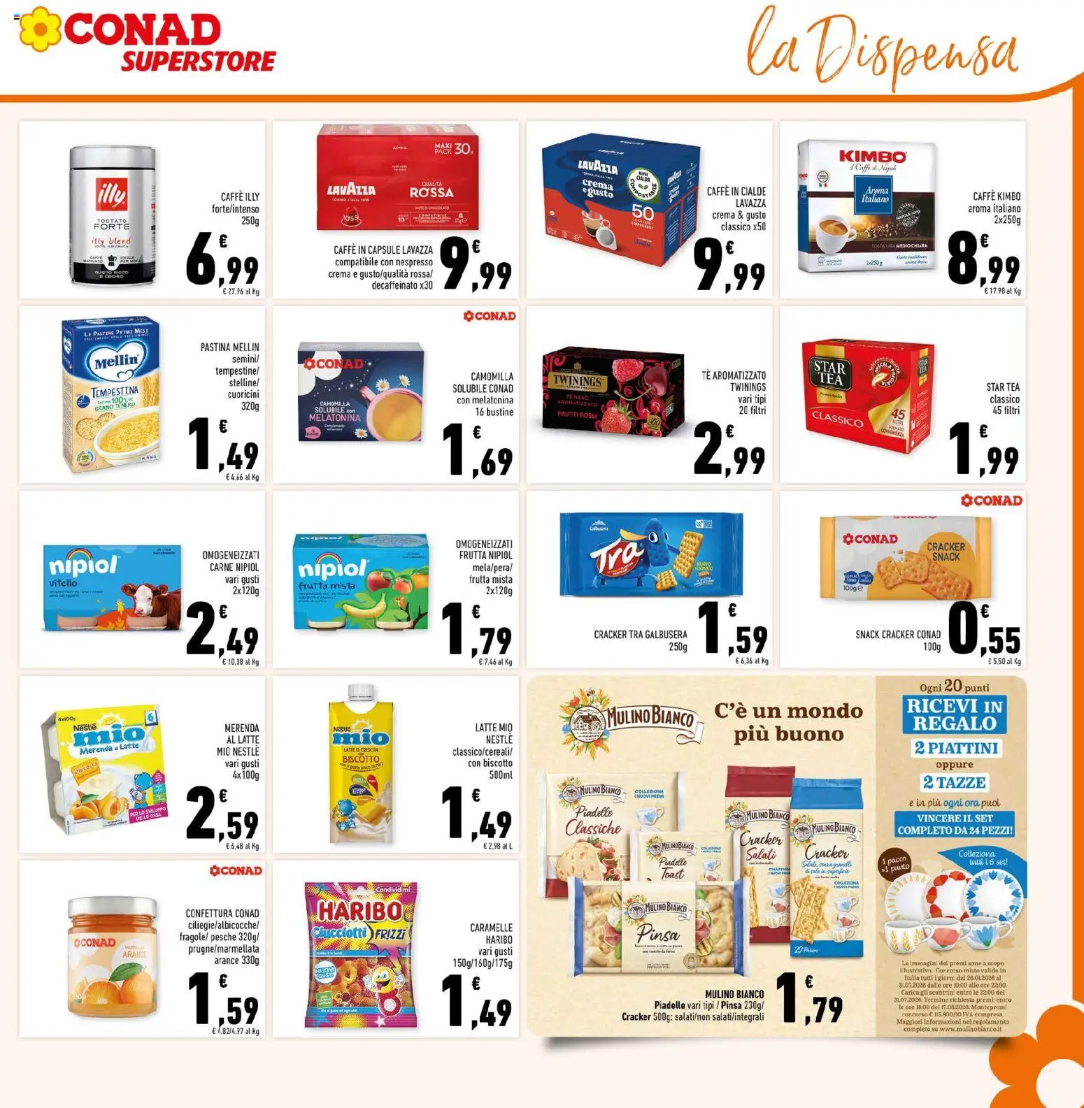 Volantino Conad del 17.06.2026 | Pagina: 17 | Prodotti: Caffè, Arance, Frutta, Lavazza