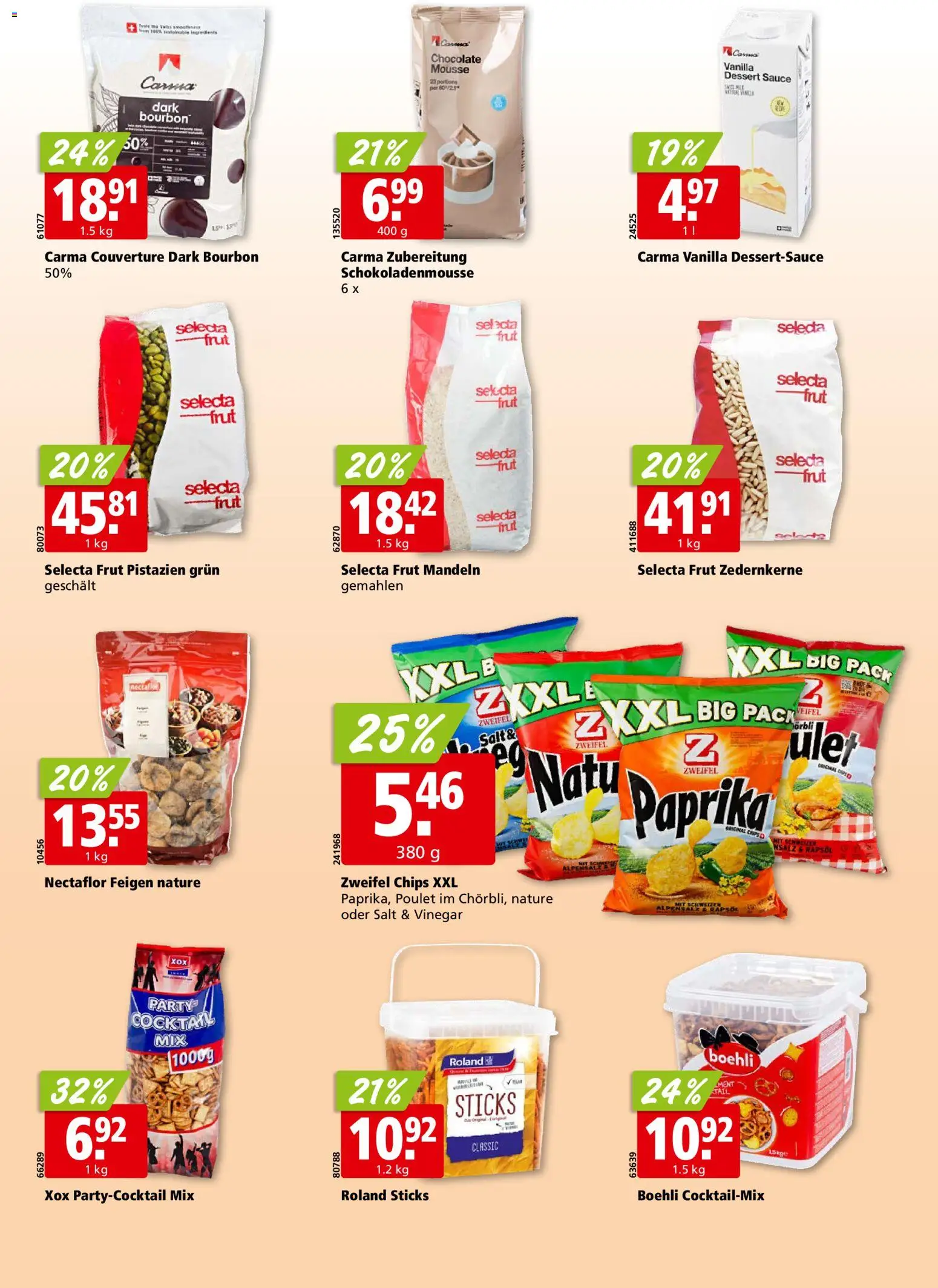 Aligro aktionen – gültig ab 27.07.2026 | Seite: 20 | Produkte: Rapsöl, Bourbon, Chips