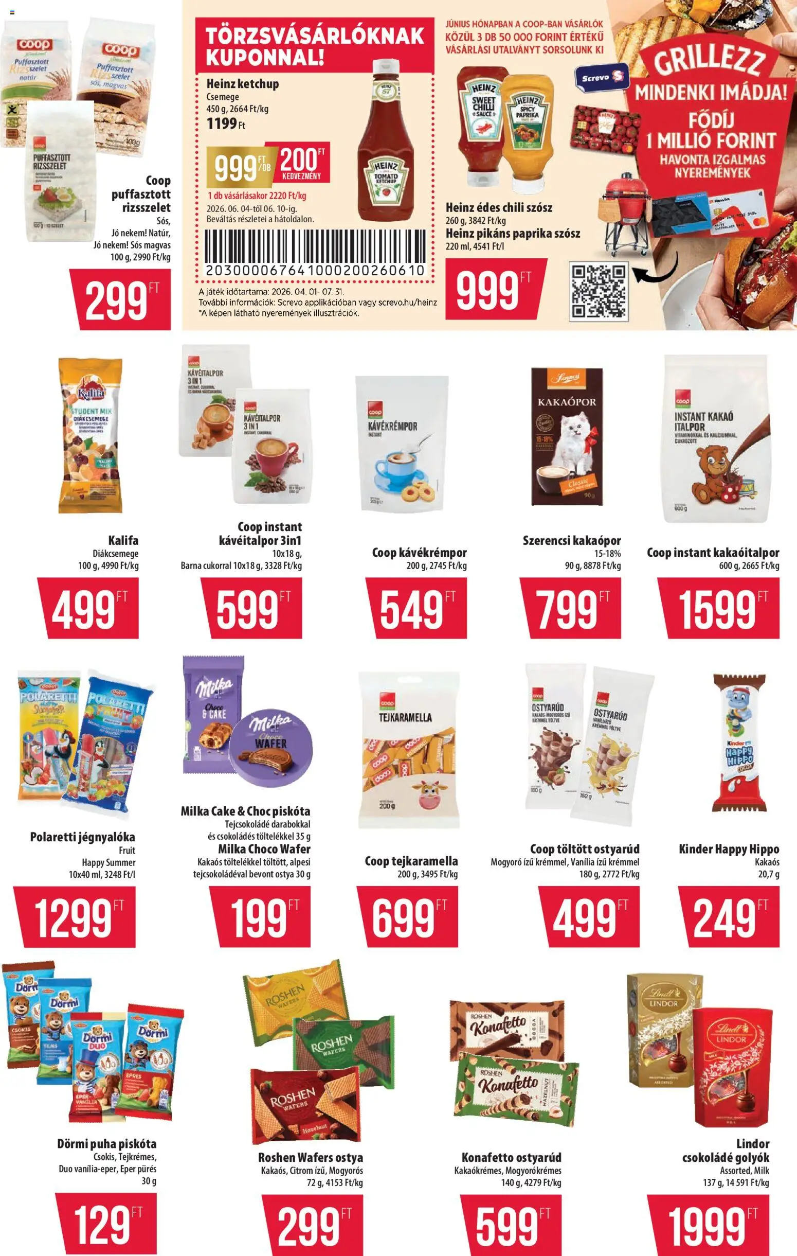 COOP akciós ujság - amely érvényes a következő dátumtól: 04.06.2026 | Oldal: 10