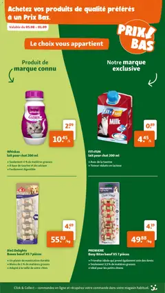 Maxi Zoo publicité - Voorbeeld van een folder van Maxi Zoo, geldig van 05/08/2026 | Pagina: 10 | Producten: La