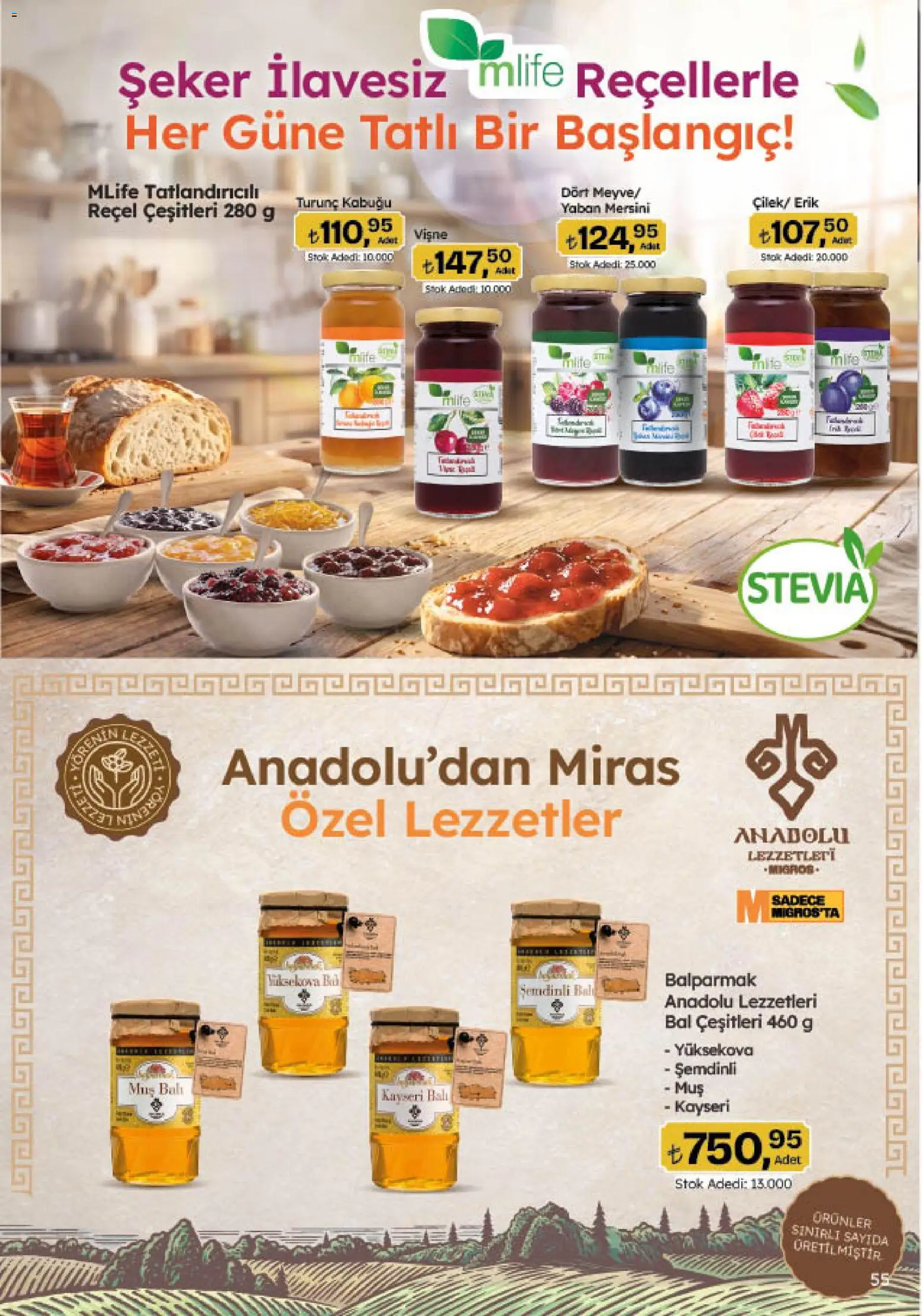 Migros Katalog - Migroskop - 20 Ağustos 2026 tarihinden itibaren geçerlidir | Sayfa: 55 | Ürünler: Erik, Turunç, Vişne, Yaban mersini