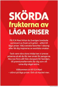 ICA Maxi erbjudanden - Förhandsvisning av reklamblad från butik ICA Maxi aktuell från 20/07/2026 | Sida: 4