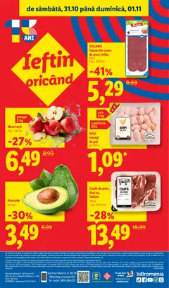 Ofertele Lidl valabile de la 26.10.2026 | Pagină: 78