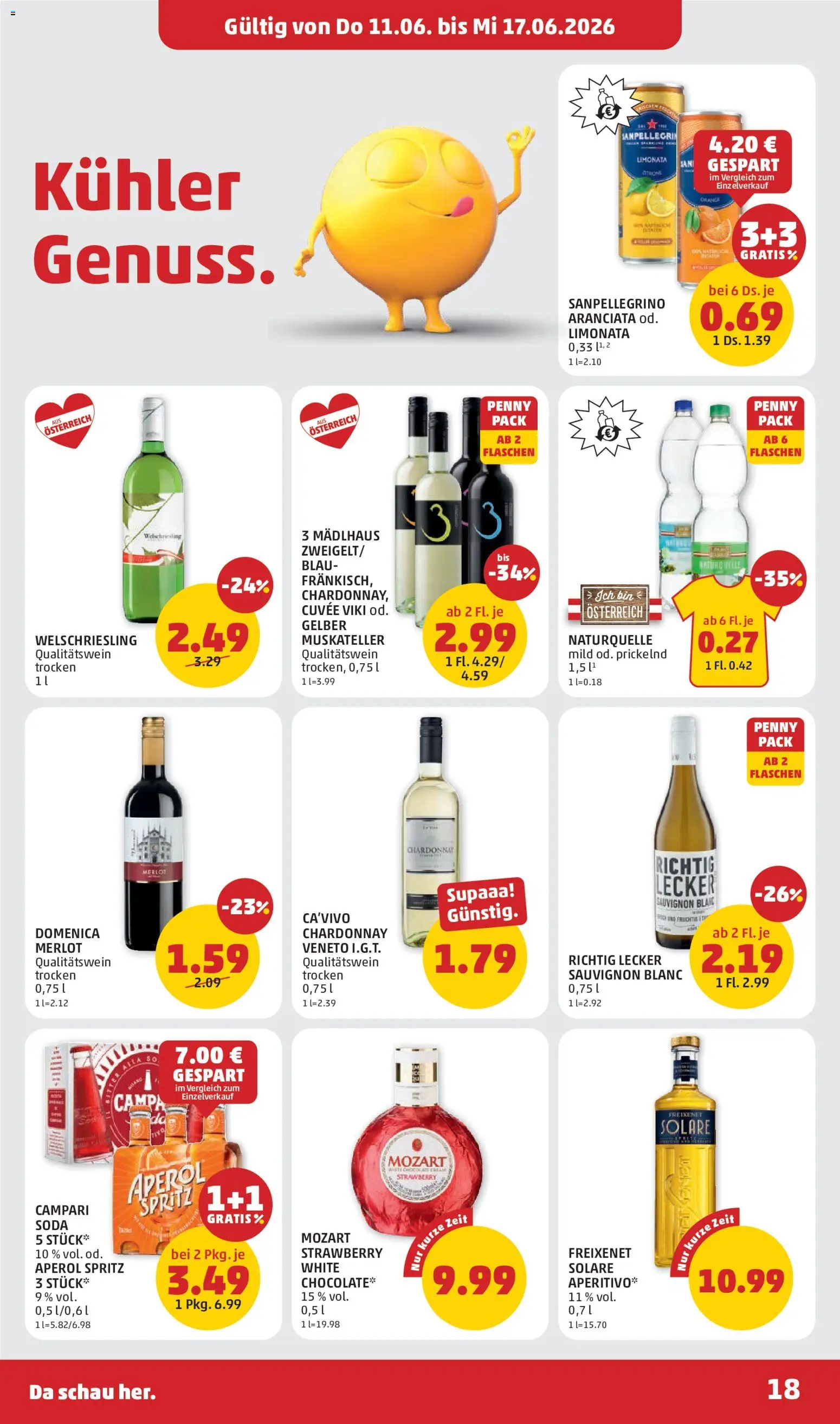 Penny Markt - Flugblatt gültig ab 11.06.2026 | Seite: 18 | Produkte: Nauriit