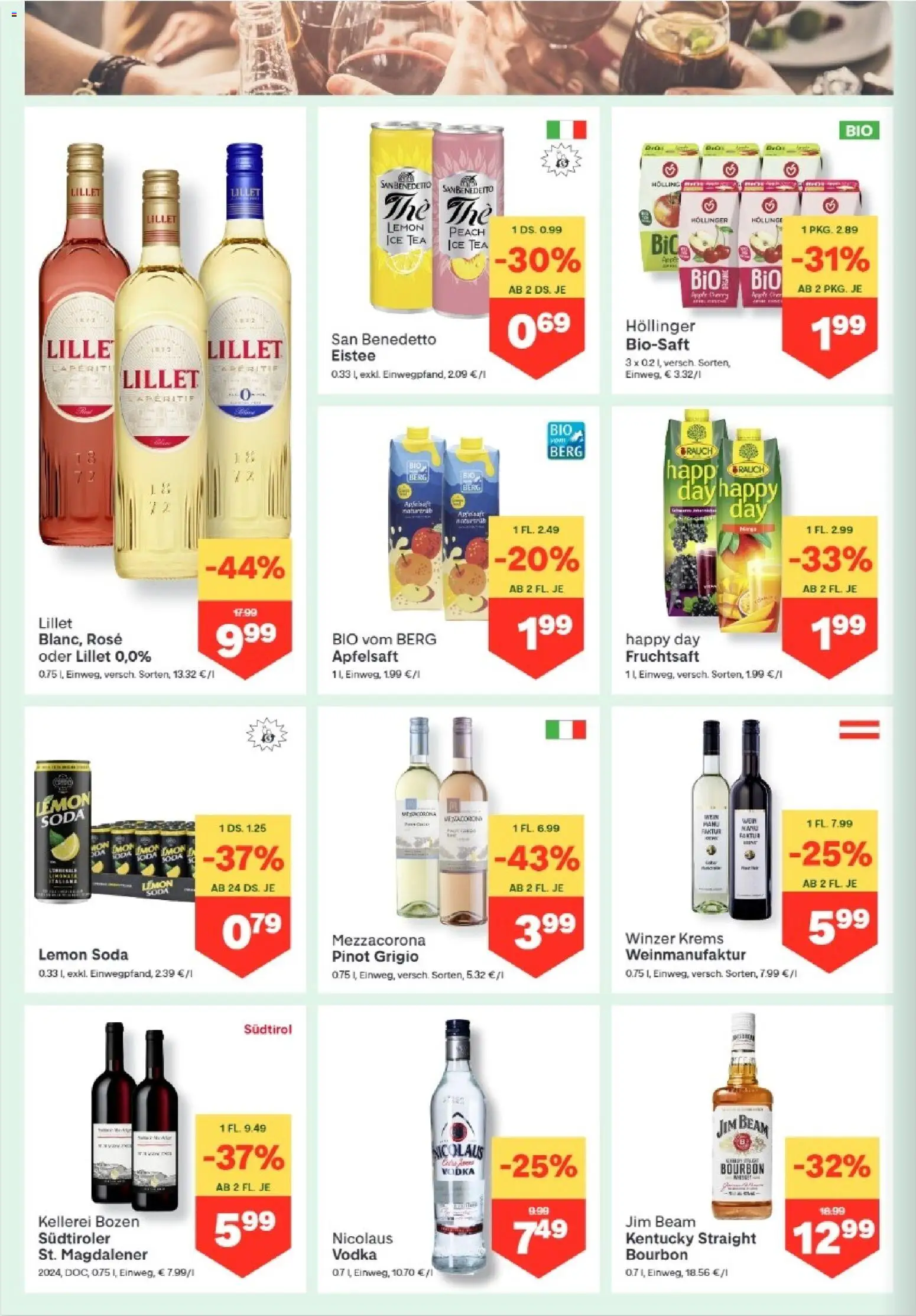 MPREIS Lenzing gültig ab 27.08.2026 | Seite: 10 | Produkte: Apfelsaft, Bourbon